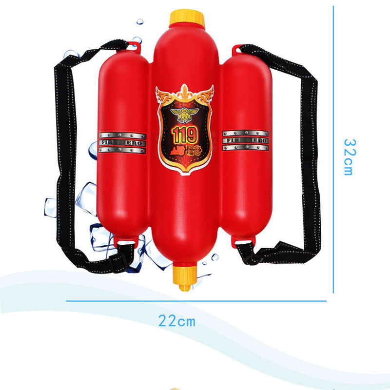 Fireman Toy Water Guns Sprayer Backpack for Children Kids Summer Toy