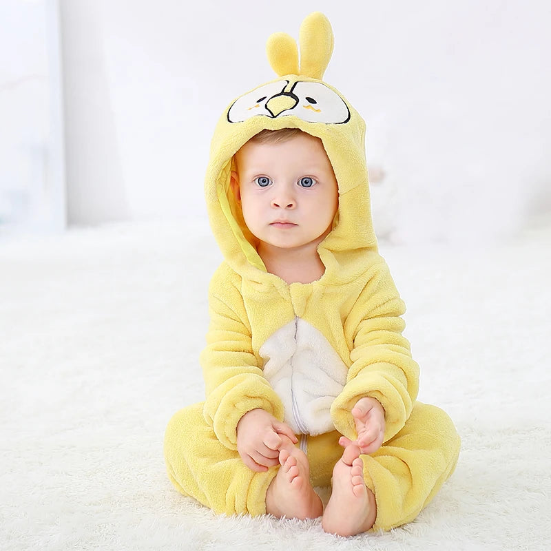 Baby Rompers Toddler Animal Jumpsuit Infant Clothes Pyjamas Kids