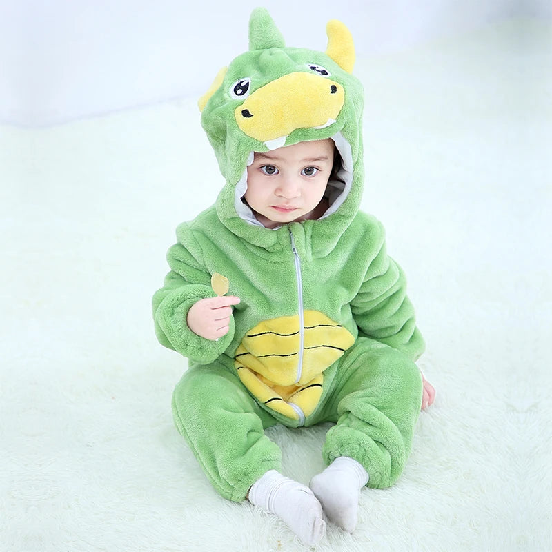 Baby Rompers Toddler Animal Jumpsuit Infant Clothes Pyjamas Kids