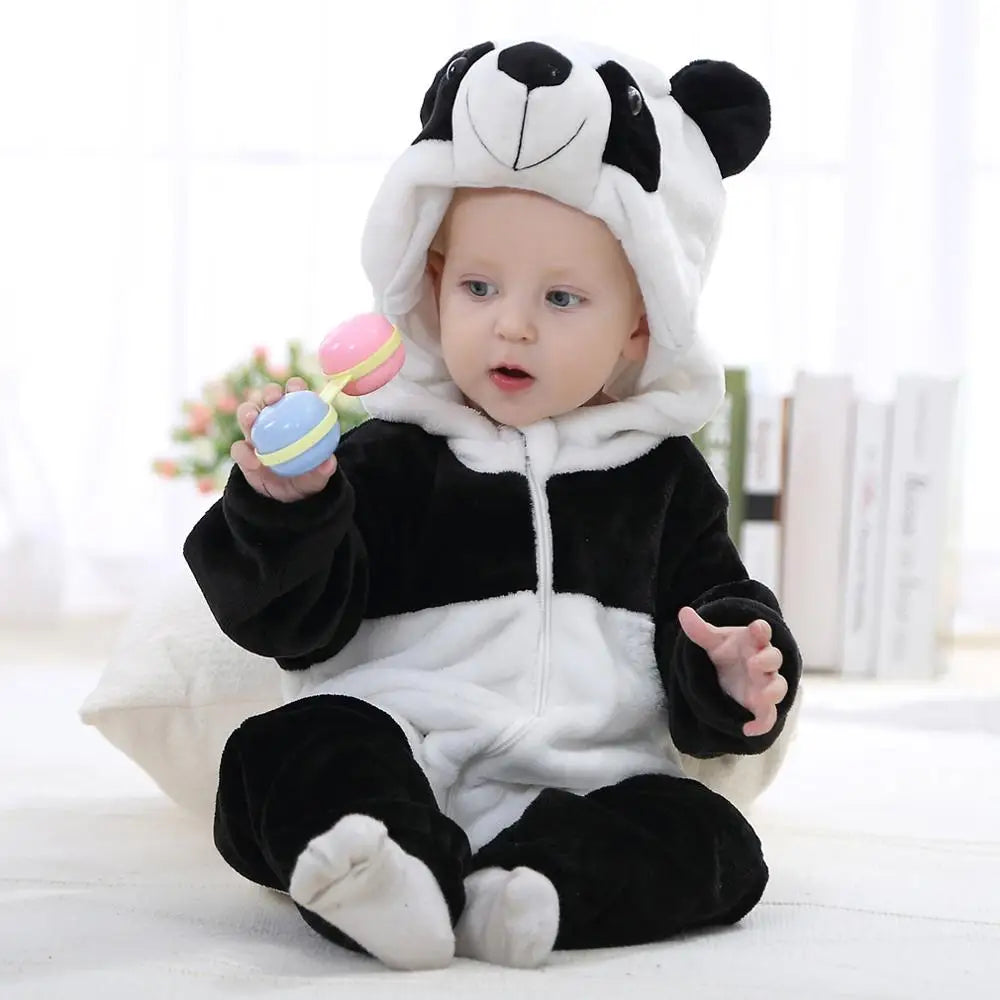 Baby Rompers Toddler Animal Jumpsuit Infant Clothes Pyjamas Kids